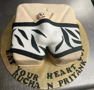 Indiana-Iindianapolis-Bachellette-Zebra-Fancy-Paints-Peeking-Dick-Cake
