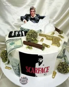 Indiana-Iindianapolis-Scarface-Sitting-On-Top-Of-The-World -Cake